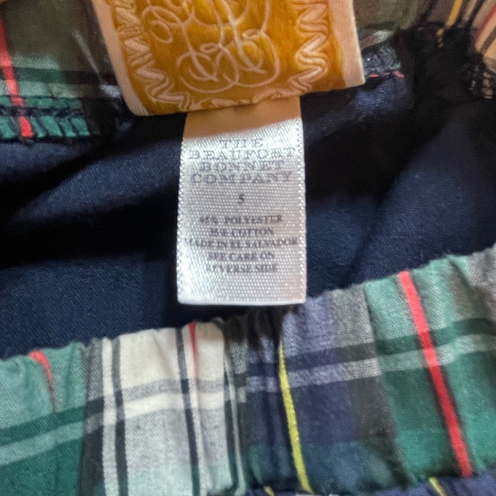 The Beaufort Bonnet Company Plaid Skirt